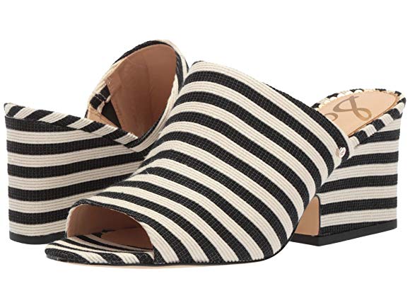 Black/Ivory Small Woven Stripe Fabric
