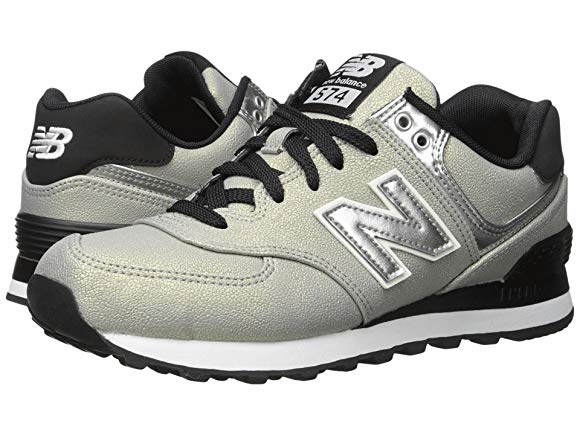 Metallic Silver/Black