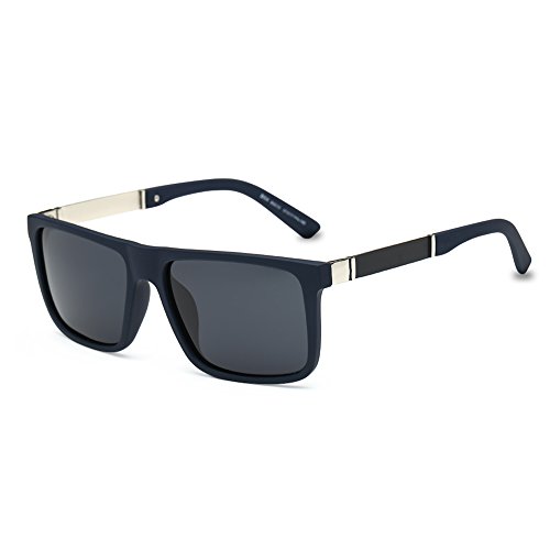 Black Lens/Deep Blue Frame