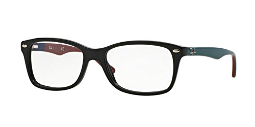 Black-Blue-Red-Dark Green