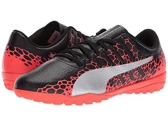 Puma Black/Silver/Fiery Coral