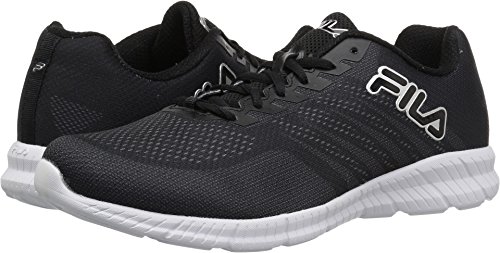 Black/Metallic Silver/White