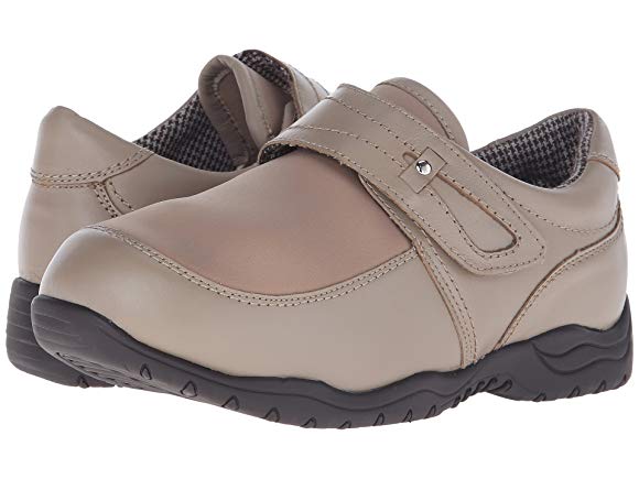 Taupe Leather/Taupe Stretch