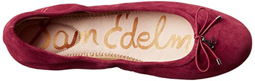Tango Red Kid Suede Leather