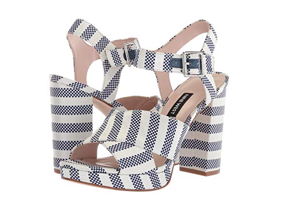 Dark Blue/Off-White Fabric