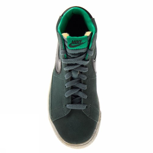 Black/Metallic Silver/Green Glow