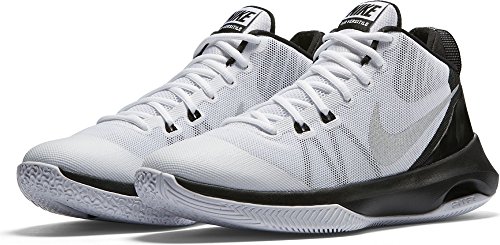 White/Metallic Silver/Black
