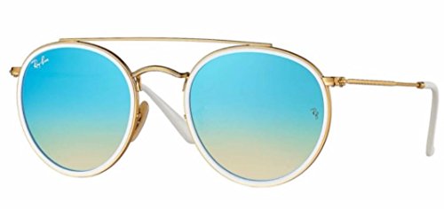 Gold/Blue Brown Mirror Gradient