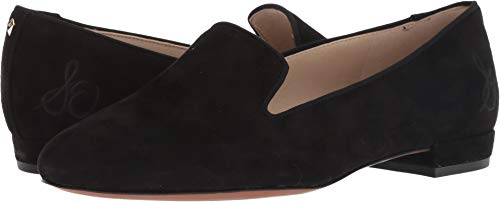 Black Kid Suede Leather