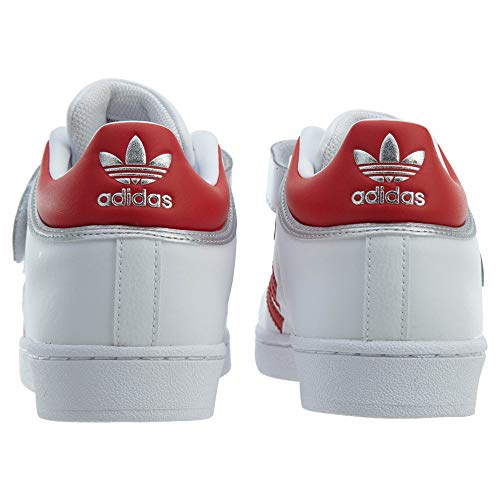 White/Scarlet/Metallic Silver