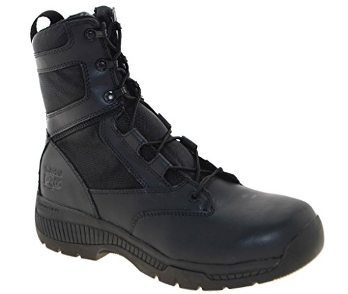 Black Smooth Leather Ballistic Nylon