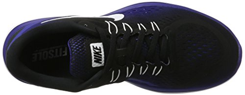 Black/White/Deep Royal Blue