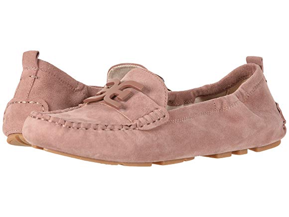 Dusty Rose Kid Suede Leather