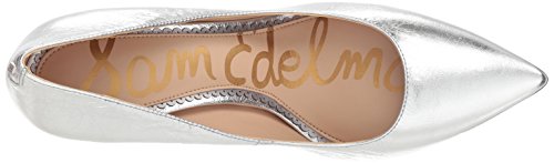 Soft Silver/Metallic Distressed Leather