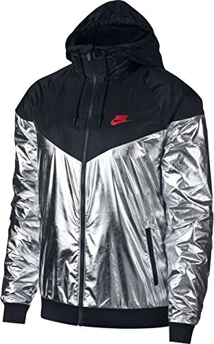 Metallic Ssilver/Black/Red