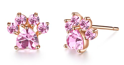 Rose Gold Paw Print