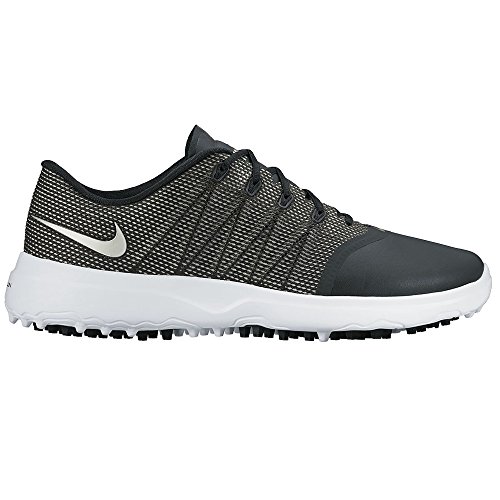 Black/White/Metallic Silver