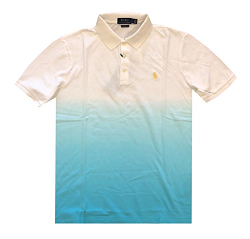 White/Blue Dip-dye