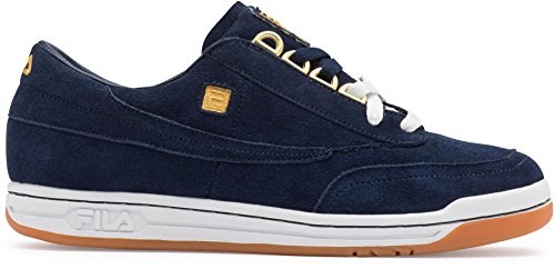 Fila Navy, White, Metallic Gold