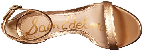 Golden Copper Metallic Leather