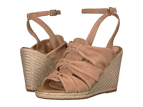 Golden Caramel Kid Suede Leather