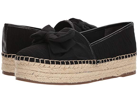 Black Textured Rooched/Canvas