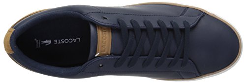 Nvy/Ltbrw Leather