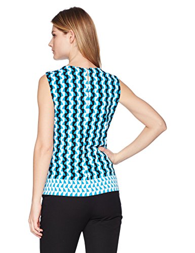 Cerulean Multi Border Print