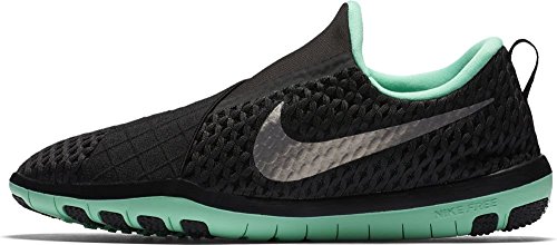 Black/ Metallic Silver-green