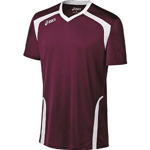 Maroon/white