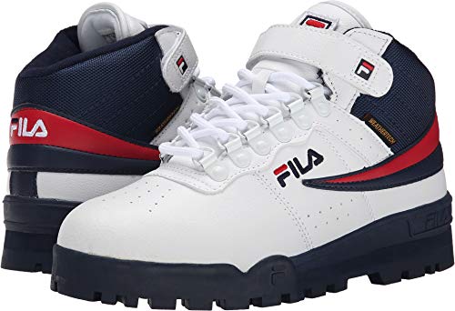 White/Fila Navy/Fila Red