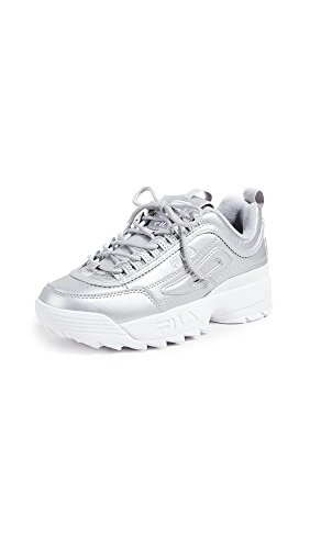 Metallic Silver/White