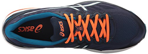 Indigo Blue/Snow/Hot Orange