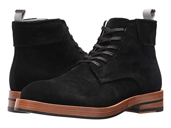 Black Oily Suede